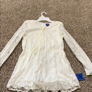 White one piece suit